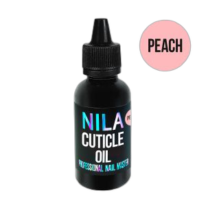 Oil for cuticles on a mineral basis Nila Peach 30 ml plastic