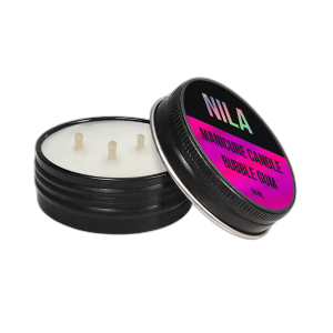 Масажна свічка для манікюру Nila Бабл Гам 30мл