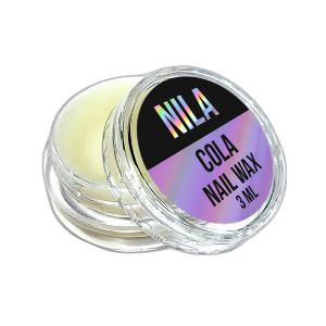 Nail wax Nila Kola 3ml plastic transparent jar