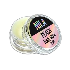 Küünevaha Nila Peach 3ml plastikust läbipaistev purk