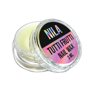 Küünevaha Nila Tutti Frutti 3ml plastikust läbipaistev purk