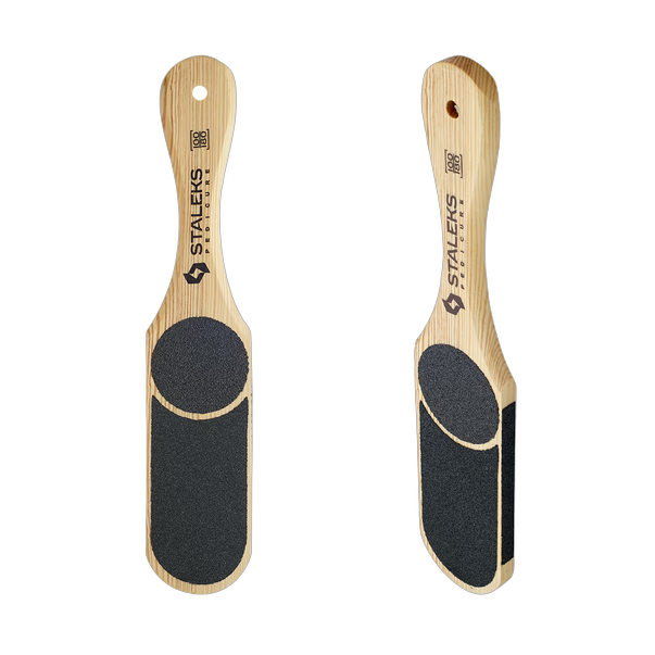 Пилка для пяток деревянная STALEKS BEAUTY & CARE 10 TYPE 3 (60, 80, 100 и 120 грит)